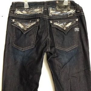Miss me dark blue jeans